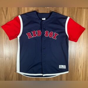 Red Sox Navy and Red Men's Jersey